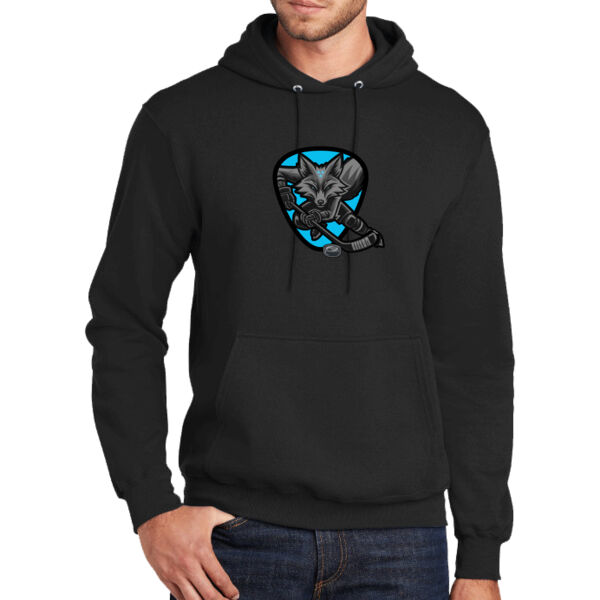 Frozen Foxes - Tall Core Fleece Pullover Hooded Sweatshirt Thumbnail