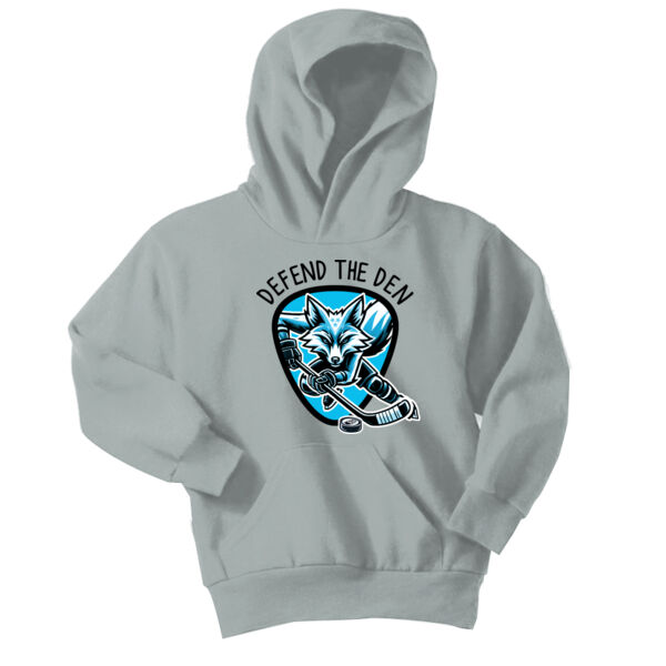 Frozen Foxes - Youth Core Fleece Pullover Hooded Sweatshirt Thumbnail