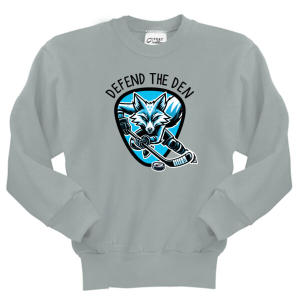 Frozen Foxes - Youth Core Fleece Crewneck Sweatshirt Thumbnail