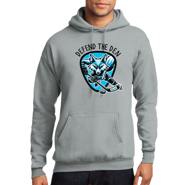 Frozen Foxes - Core Fleece Pullover Hooded Sweatshirt Thumbnail